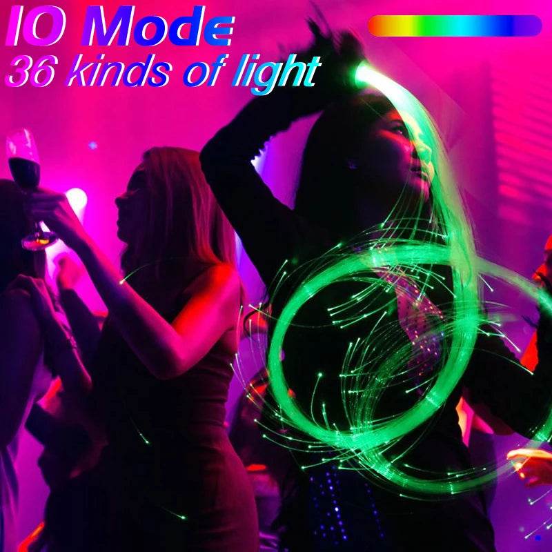 Premium LED Fiber Optic Whip Pixel Light Up For Party - ToylandEU