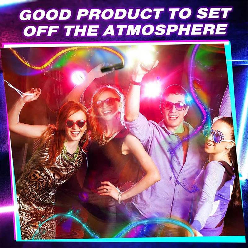 Premium LED Fiber Optic Whip Pixel Light Up For Party - ToylandEU