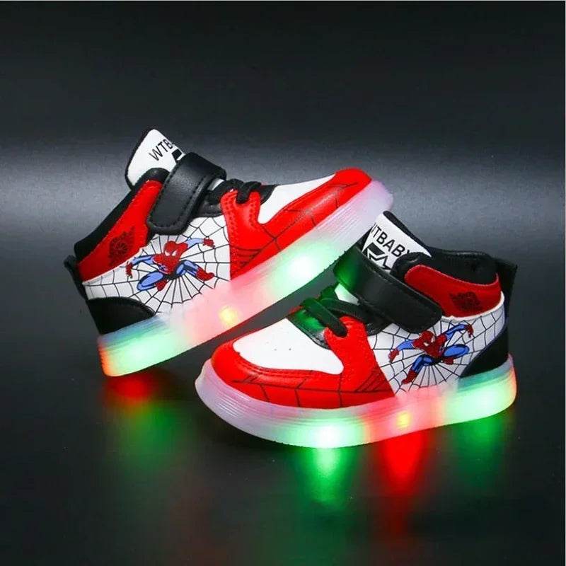 Premium LED Light Sneakers with Breathable Design for Active Boys and Girls Ages 4 to 6 - ToylandEU