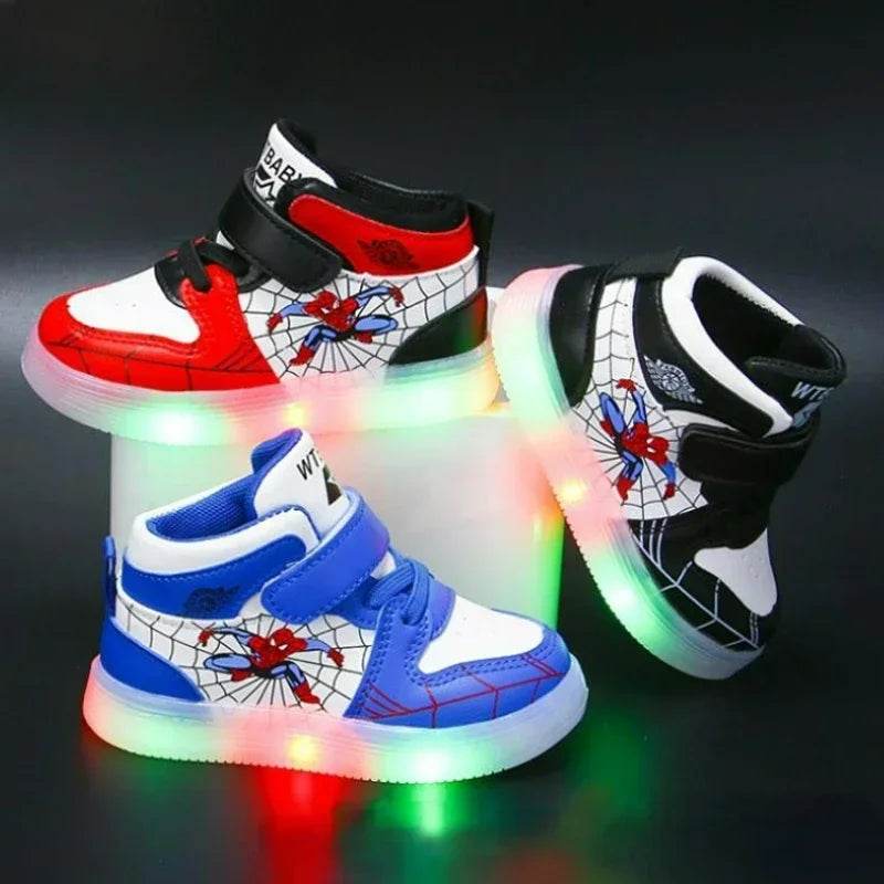 Premium LED Light Sneakers with Breathable Design for Active Boys and Girls Ages 4 to 6 - ToylandEU