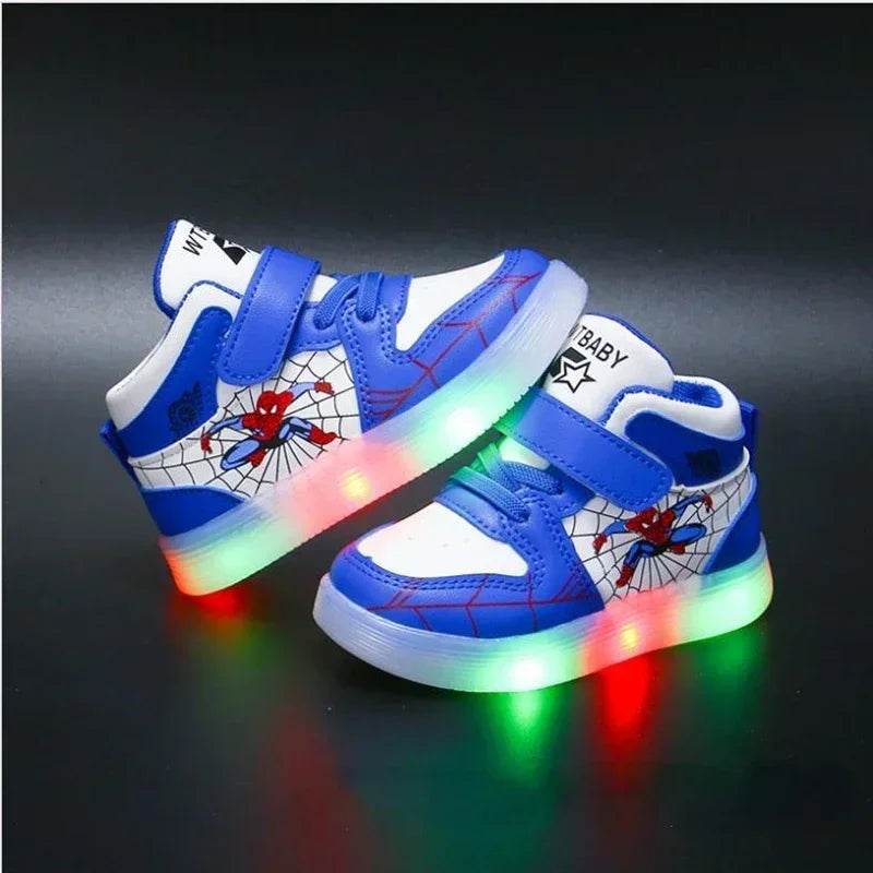 Premium LED Light Sneakers with Breathable Design for Active Boys and Girls Ages 4 to 6 - ToylandEU