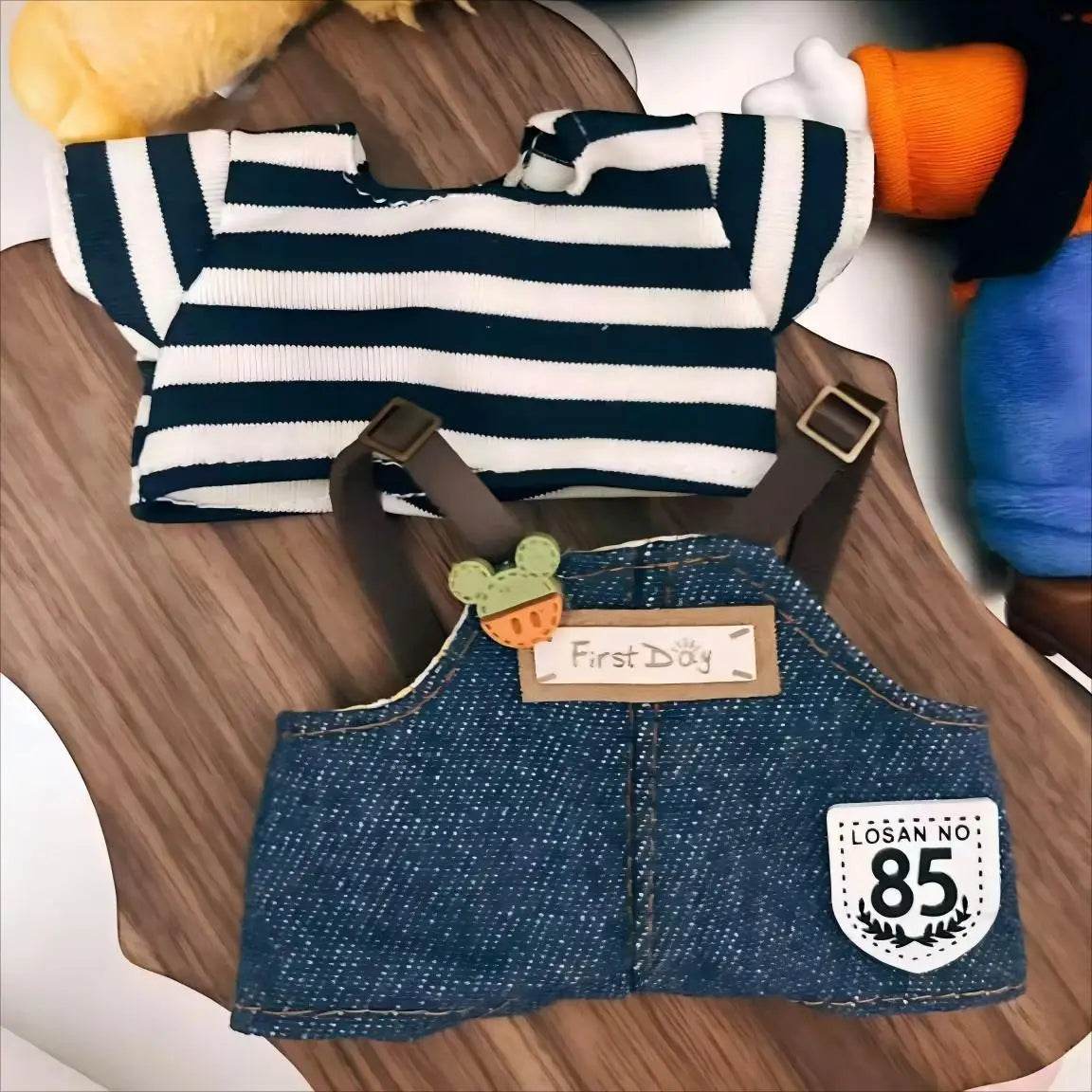 Premium Labubu Clothes 17cm Pendant Strap Set For BJD - ToylandEU