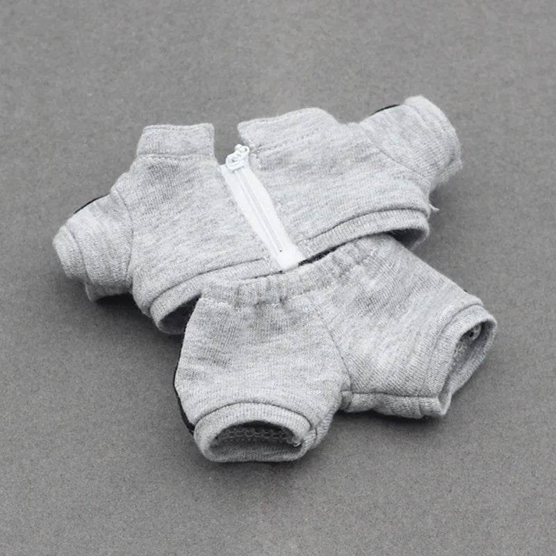 Premium Labubu Doll Clothes 10cm Cotton Cute Cartoon Set - ToylandEU