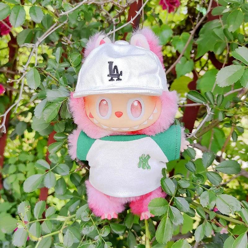 Premium Labubu Doll Clothes 17cm Baseball Outfit For Kids - ToylandEU