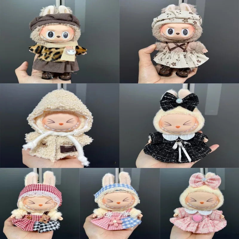 Premium Labubu Doll Clothes Set For 17cm Plush Dolls - ToylandEU