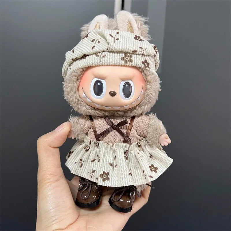 Premium Labubu Doll Clothes Set For 17cm Plush Dolls - ToylandEU