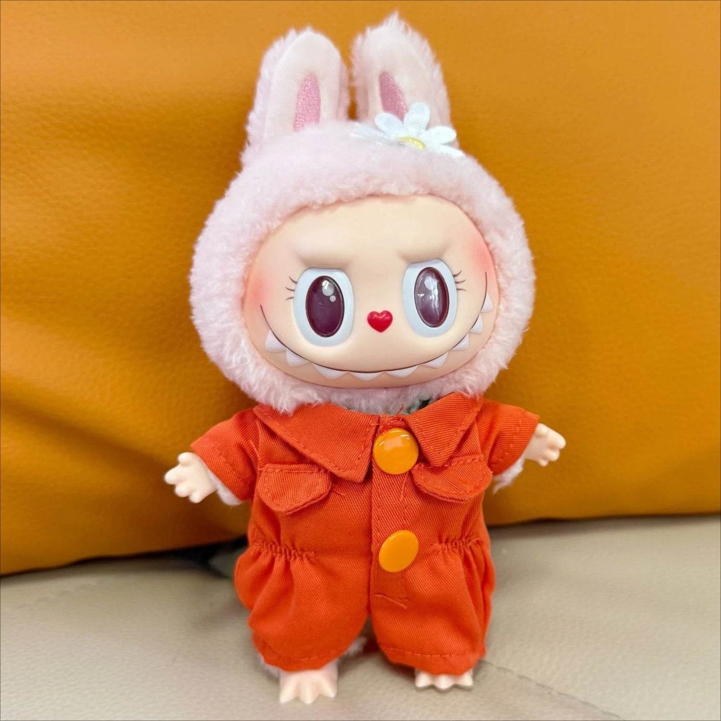 Premium Labubu Doll Jumpsuit Cool Workwear For 15cm Dolls - ToylandEU