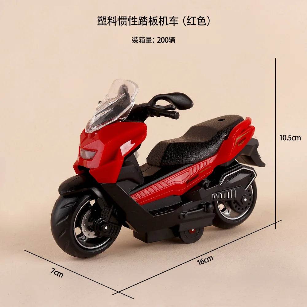 Premium Labubu Doll Leather Jacket With Bike Set For 17cm - ToylandEU