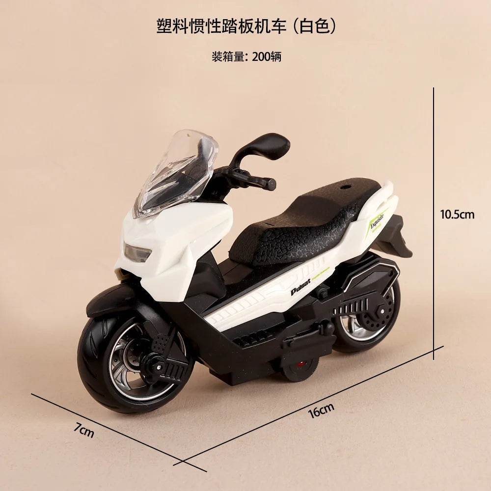 Premium Labubu Doll Leather Jacket With Bike Set For 17cm - ToylandEU