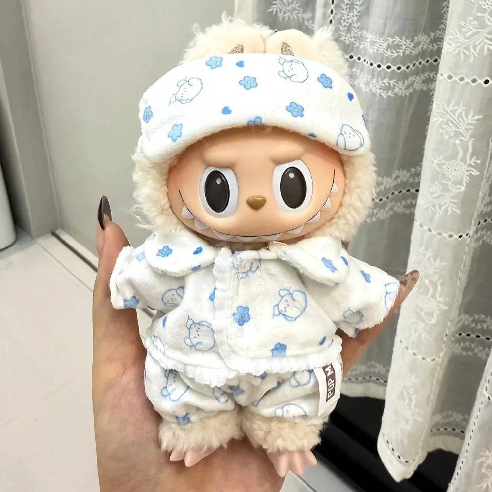 Premium Labubu Doll Pajama Set With Eye Mask For Kids - ToylandEU
