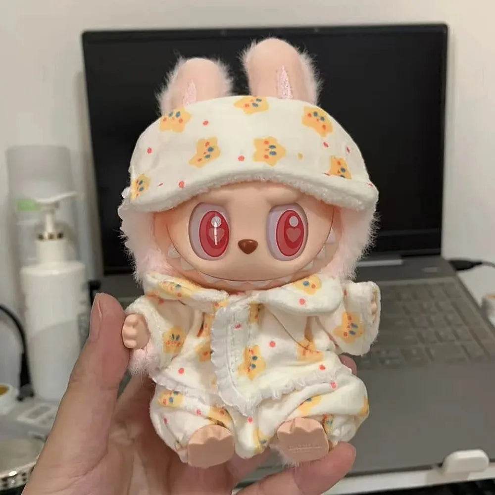 Premium Labubu Doll Pajama Set With Eye Mask For Kids - ToylandEU