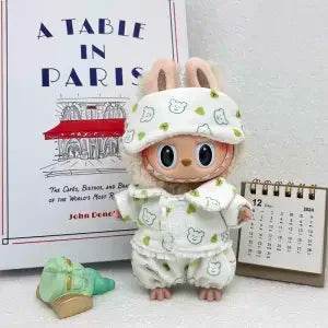 Premium Labubu Doll Pajama Set With Eye Mask For Kids - ToylandEU
