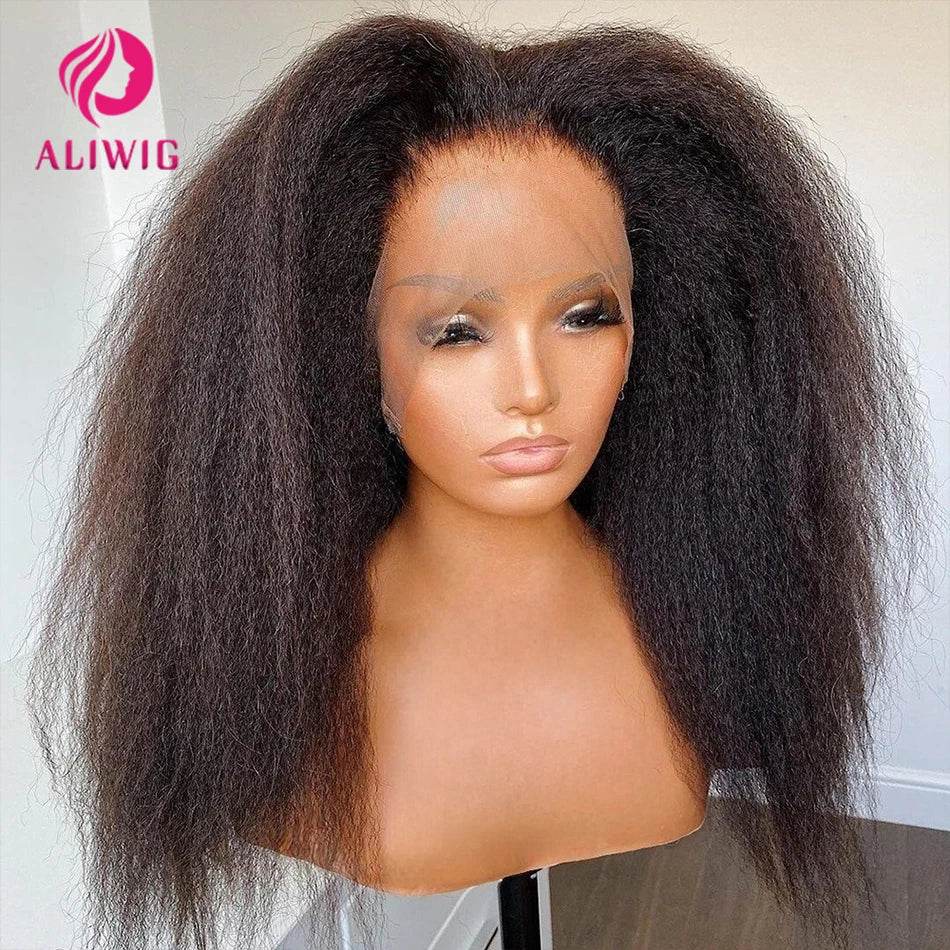 Premium Lace Front Wig With Kinky Edges For Women Daily - ToylandEU