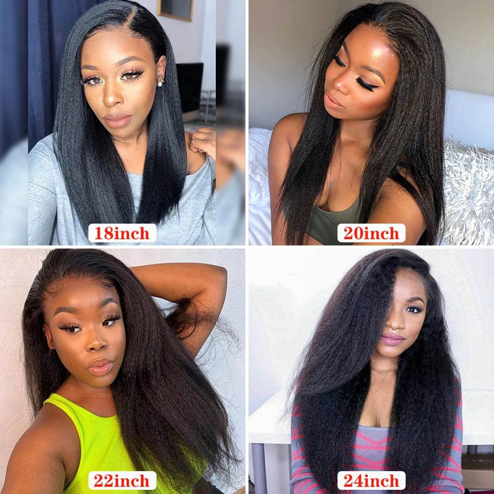 Premium Lace Front Wig With Kinky Edges For Women Daily - ToylandEU