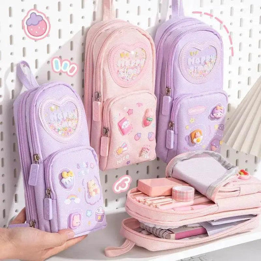  Premium Large Capacity Pencil Case 21cm Toyland EU -  ToylandEU™