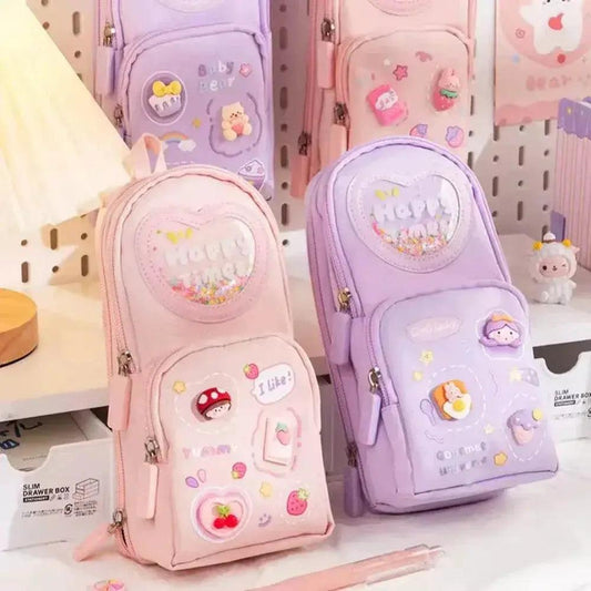  Premium Large Capacity Pencil Case 21cm Toyland EU -  ToylandEU™
