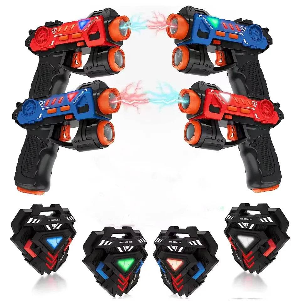 Premium Laser Tag Guns Set Infrared Blaster For Kids - ToylandEU