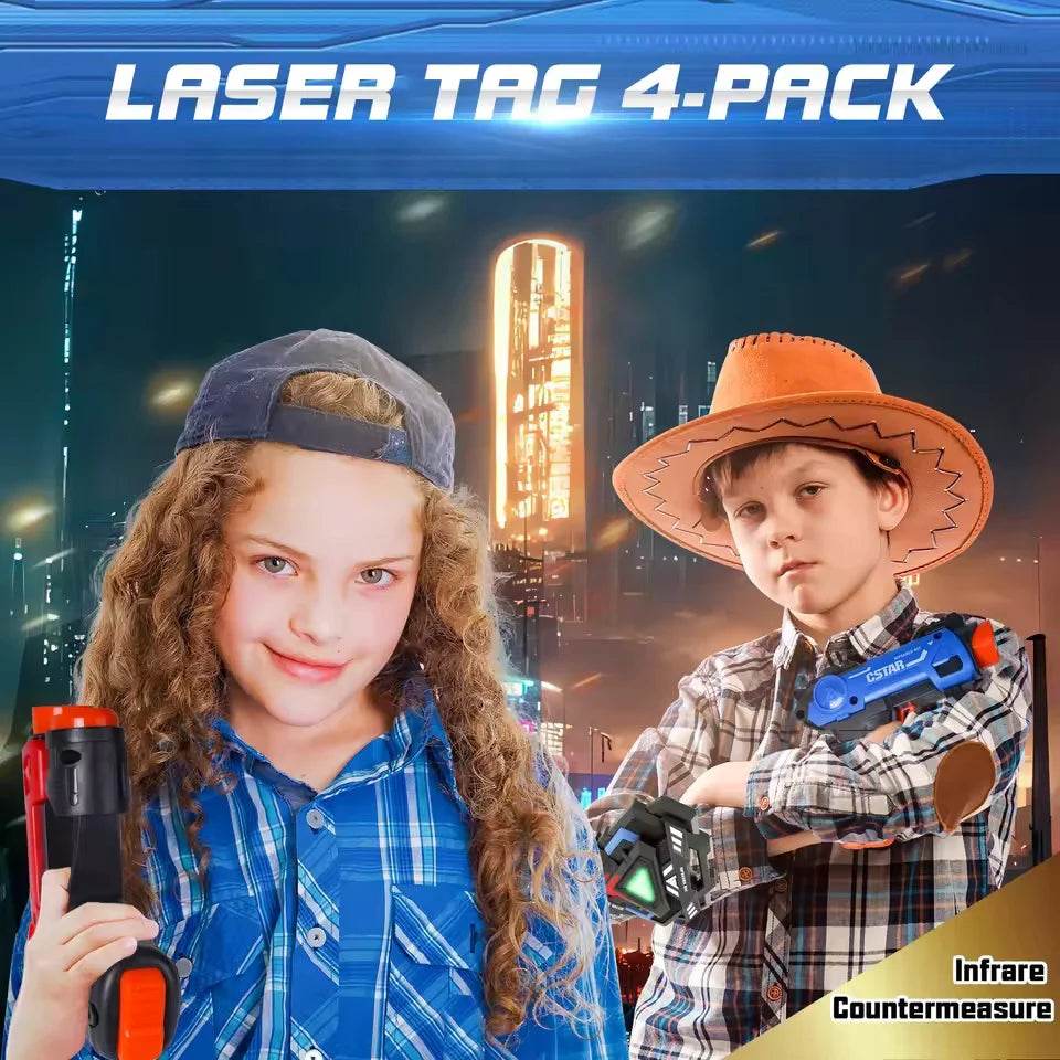 Premium Laser Tag Guns Set Infrared Blaster For Kids - ToylandEU