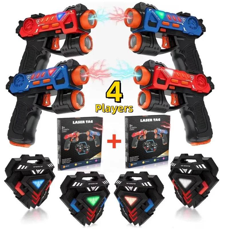 Premium Laser Tag Guns Set Infrared Blaster For Kids - ToylandEU
