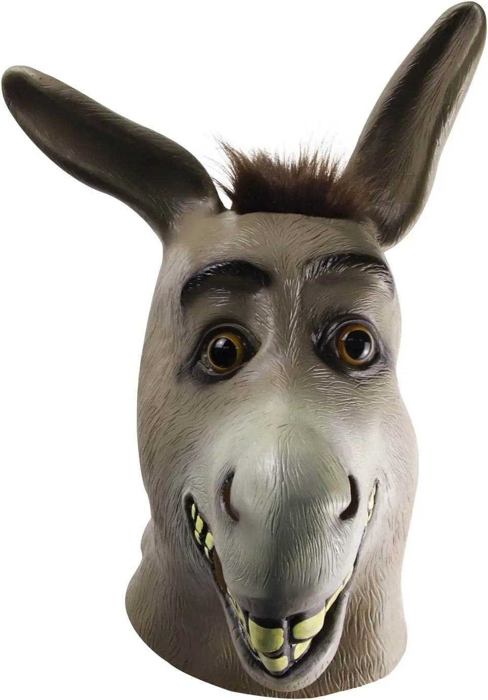 Premium Latex Donkey Mask Full Face Costume For Adults - ToylandEU