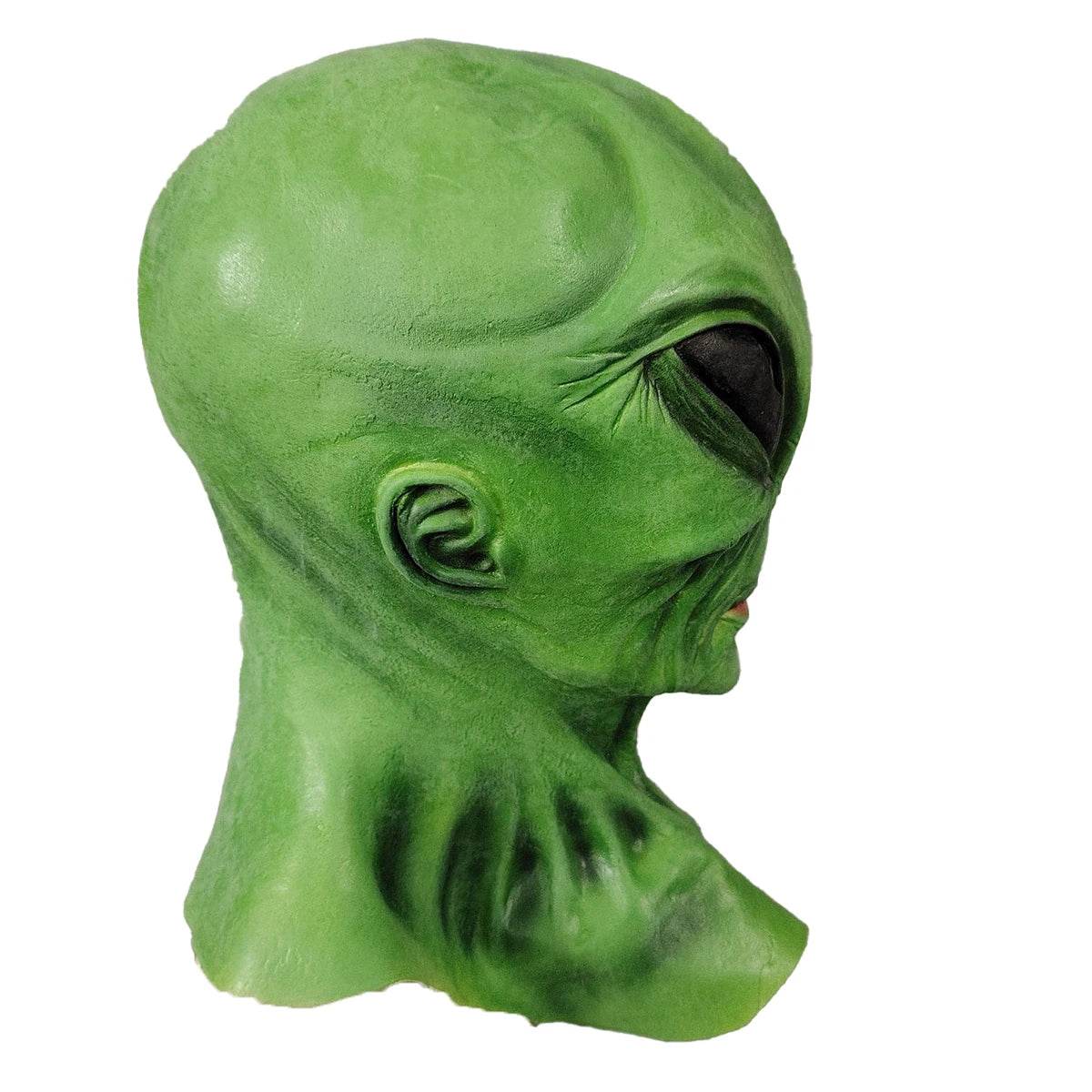 Premium Latex Mask Alien Green For Halloween Cosplay - ToylandEU