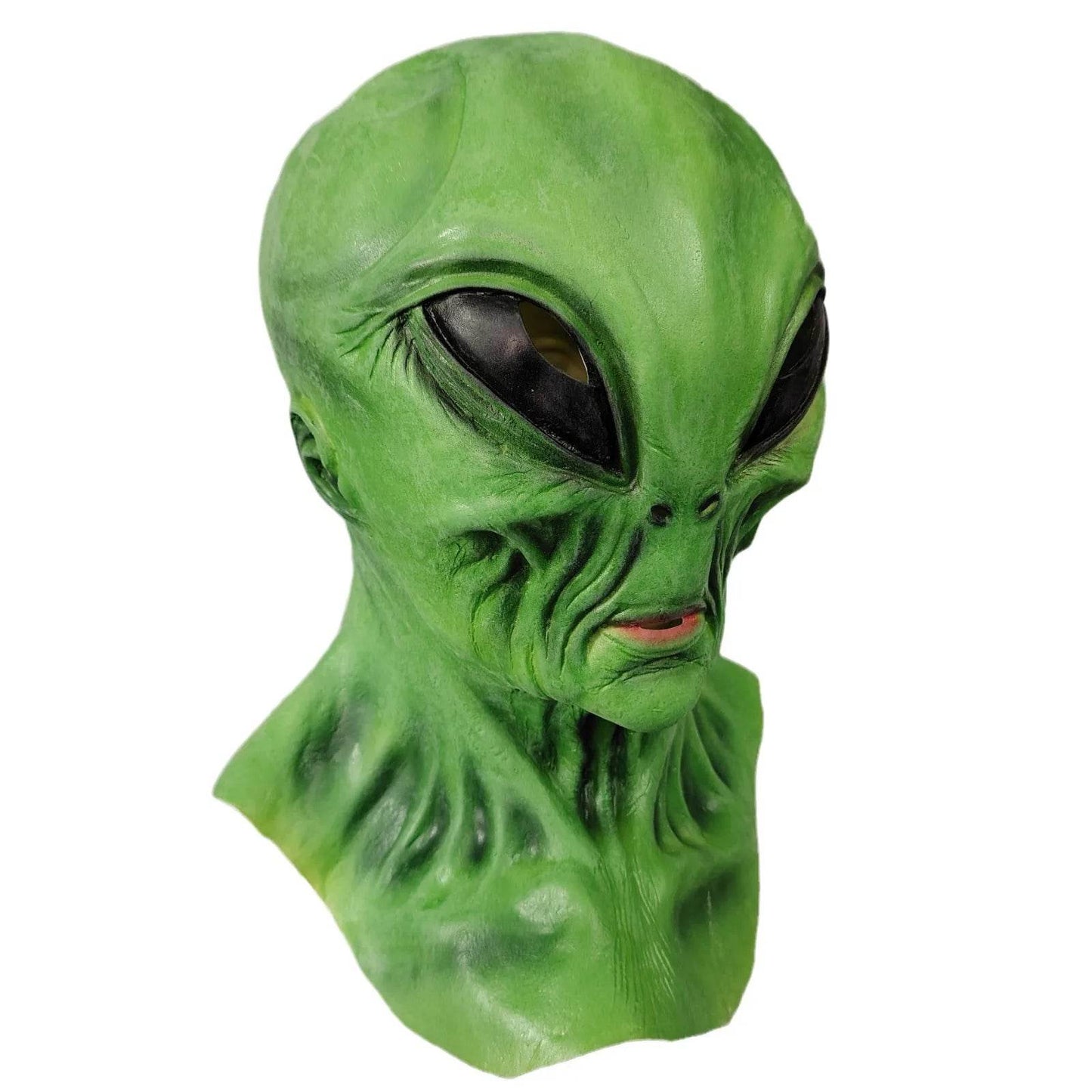 Premium Latex Mask Alien Green For Halloween Cosplay - ToylandEU