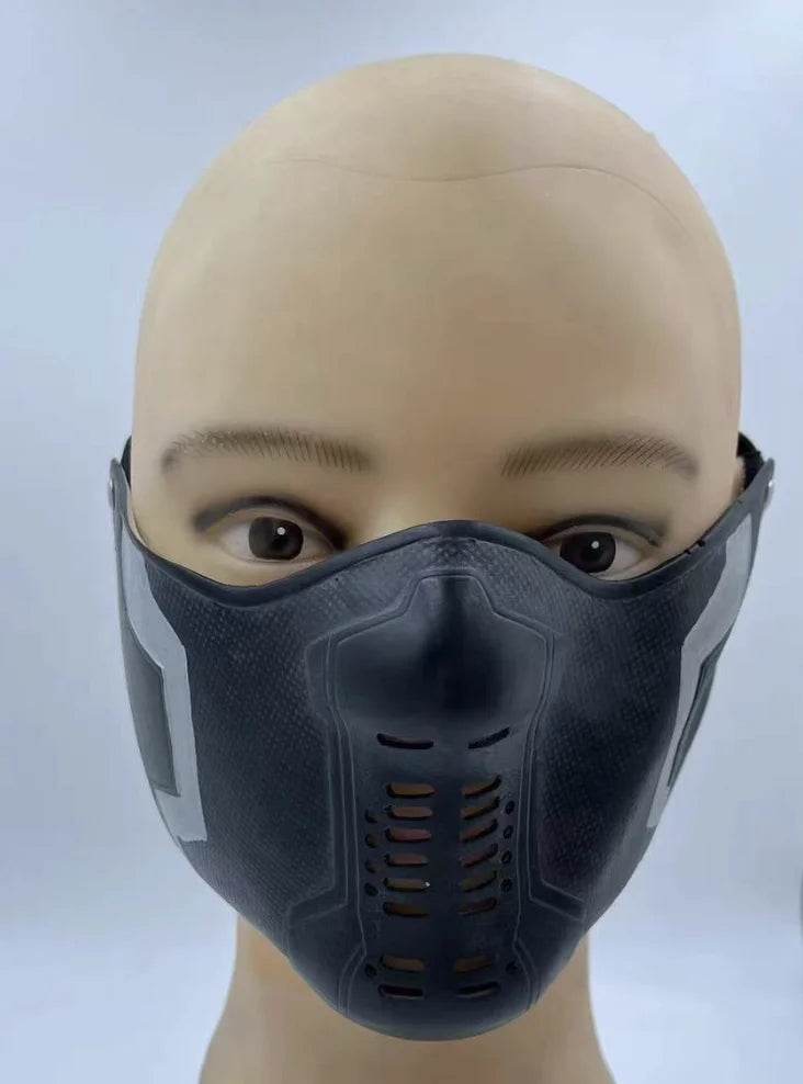 Premium Latex Mask Cosplay Winter Soldier Look For Adults - ToylandEU