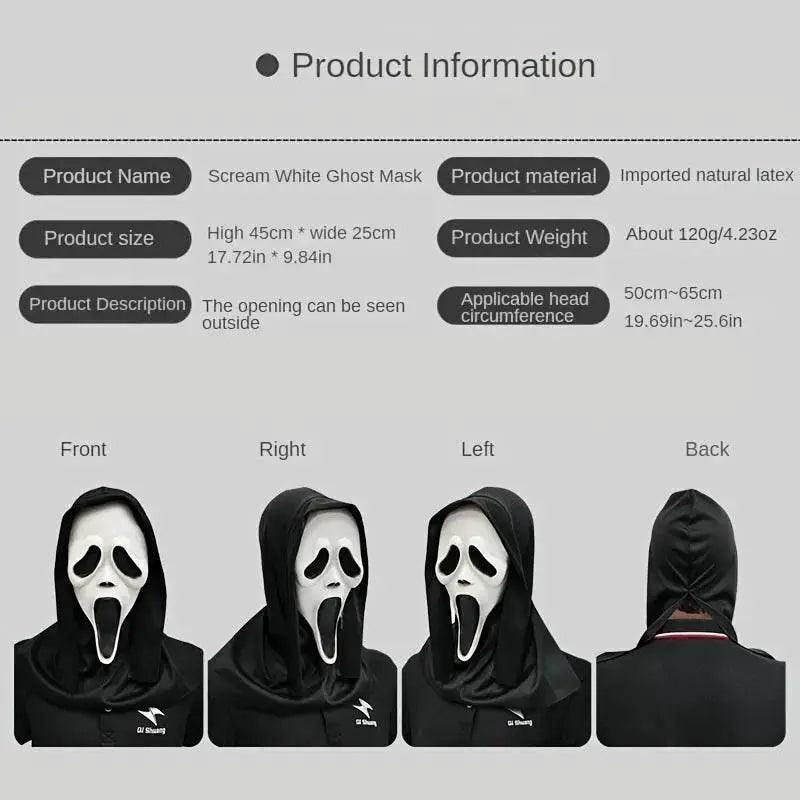  Premium Latex Mask Full Head Skull Mask Toyland EU -  ToylandEU™