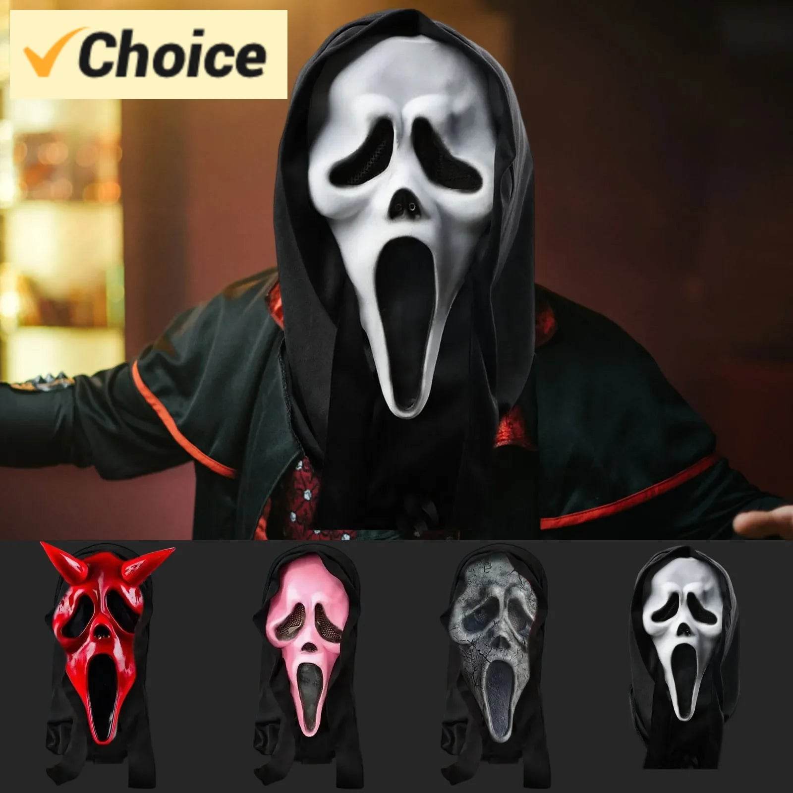 Premium Latex Skull Mask Realistic For Halloween Cosplay - ToylandEU