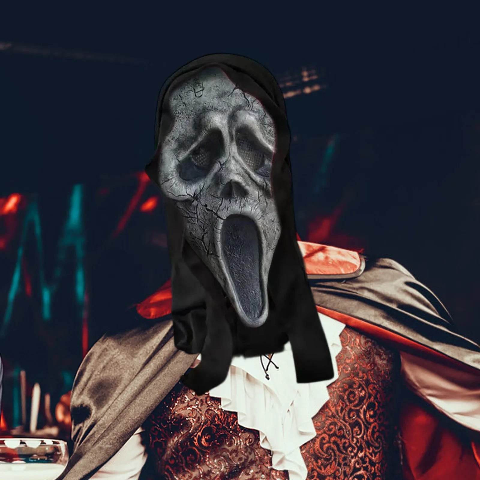 Premium Latex Skull Mask Realistic For Halloween Cosplay - ToylandEU