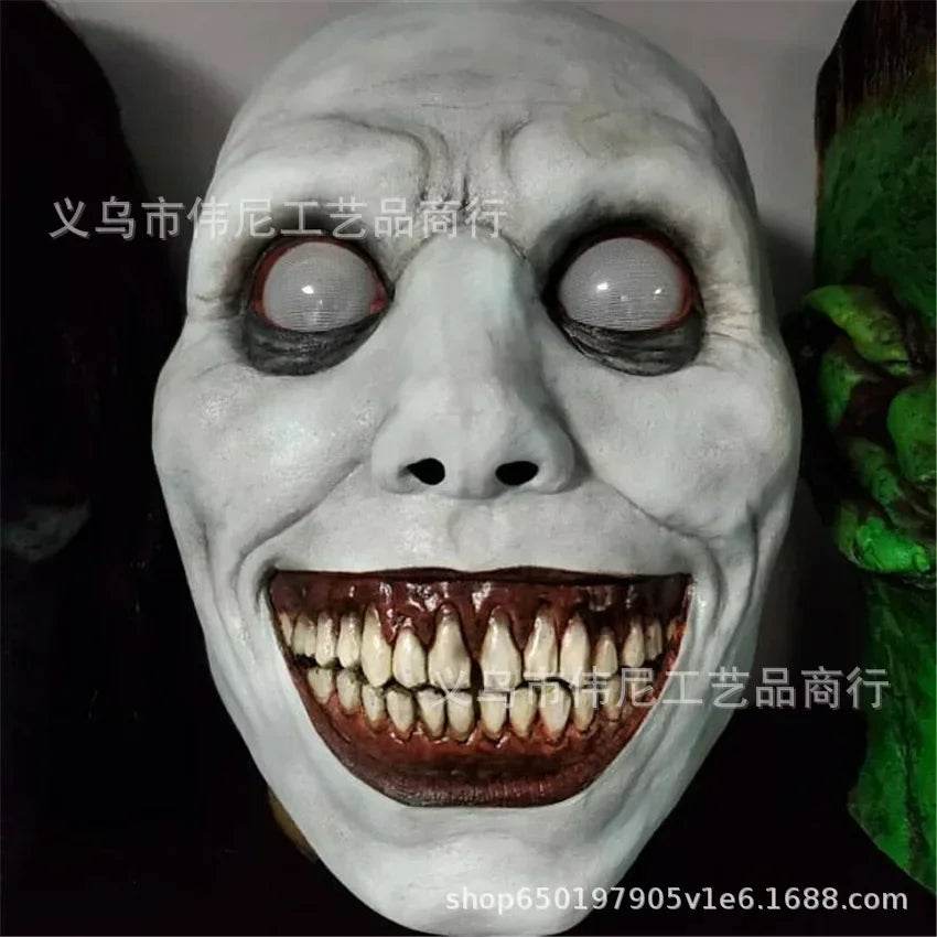 Premium Latex Skull Mask With Movable Jaw For Halloween - ToylandEU