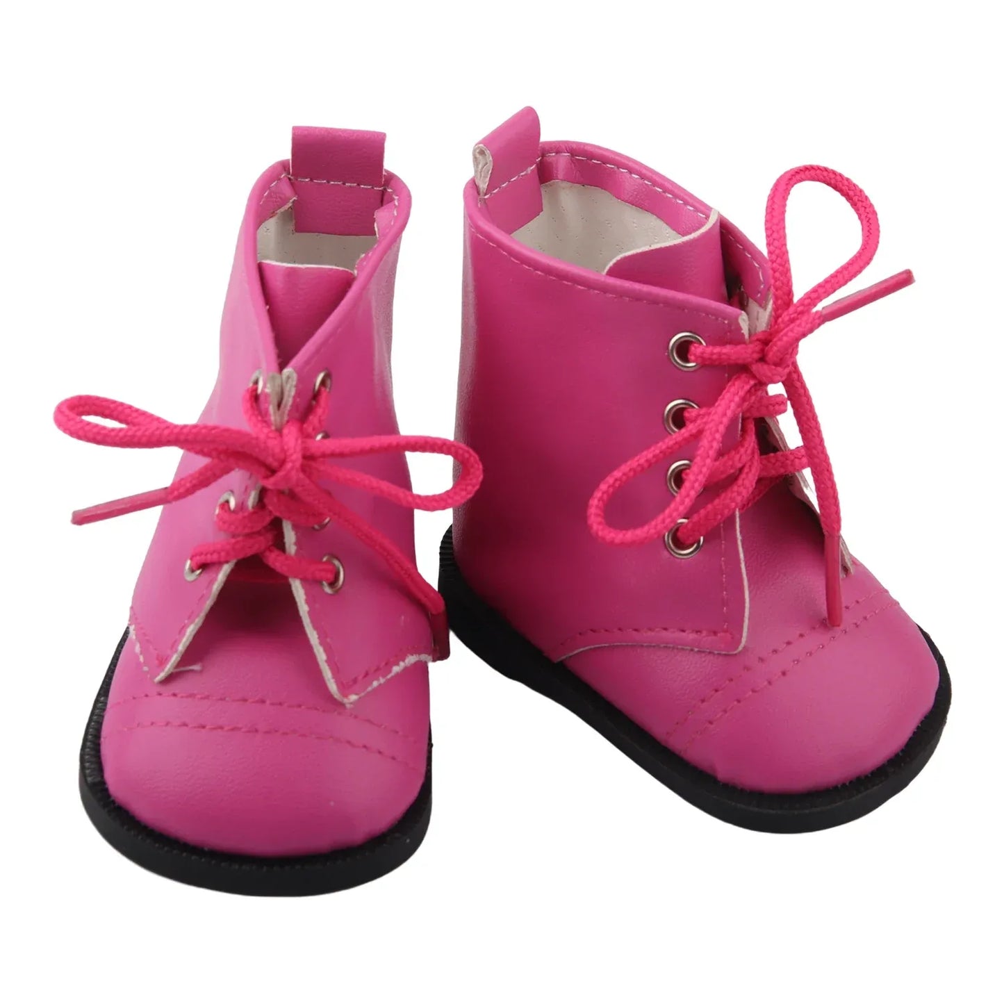 Premium Leather Doll Boots For 18 Inch American Dolls - ToylandEU