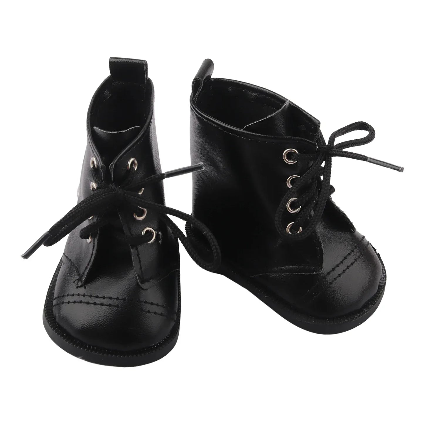 Premium Leather Doll Boots For 18 Inch American Dolls - ToylandEU