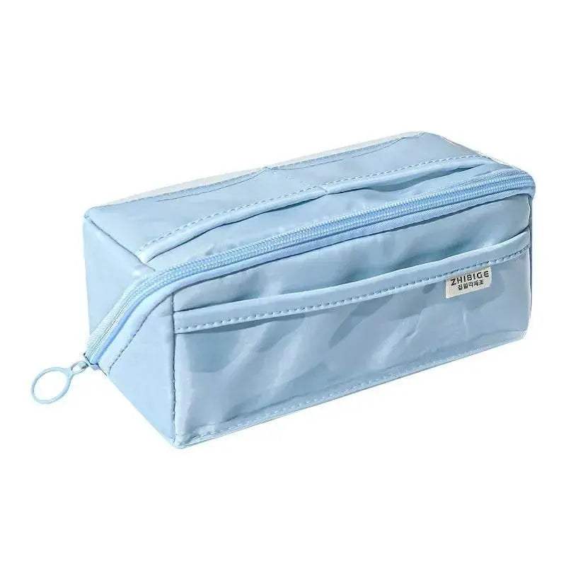Premium Leather Pencil Case Ten Layer High Capacity Student - ToylandEU