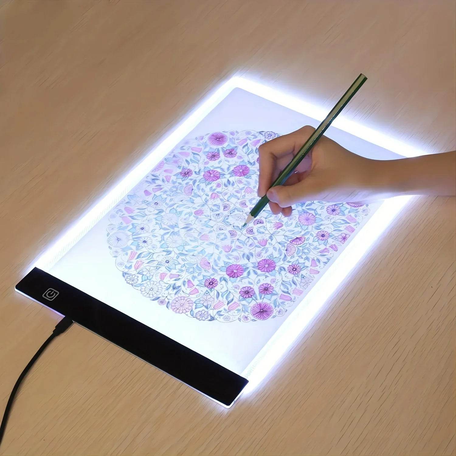 Premium Led Drawing Pad Dimmable For Kids Educational Gift - ToylandEU