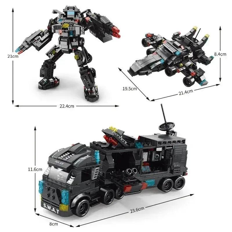  Premium Lego 585-Piece Kit SWAT Truck Toyland EU -  ToylandEU™