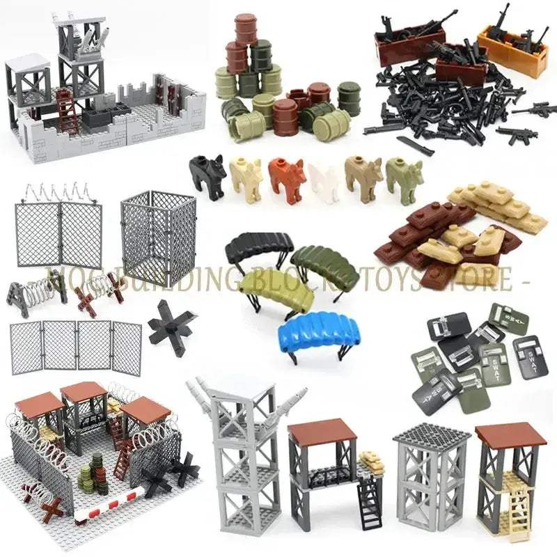  Premium Lego Barbed Wire Military Set Toyland EU -  ToylandEU™