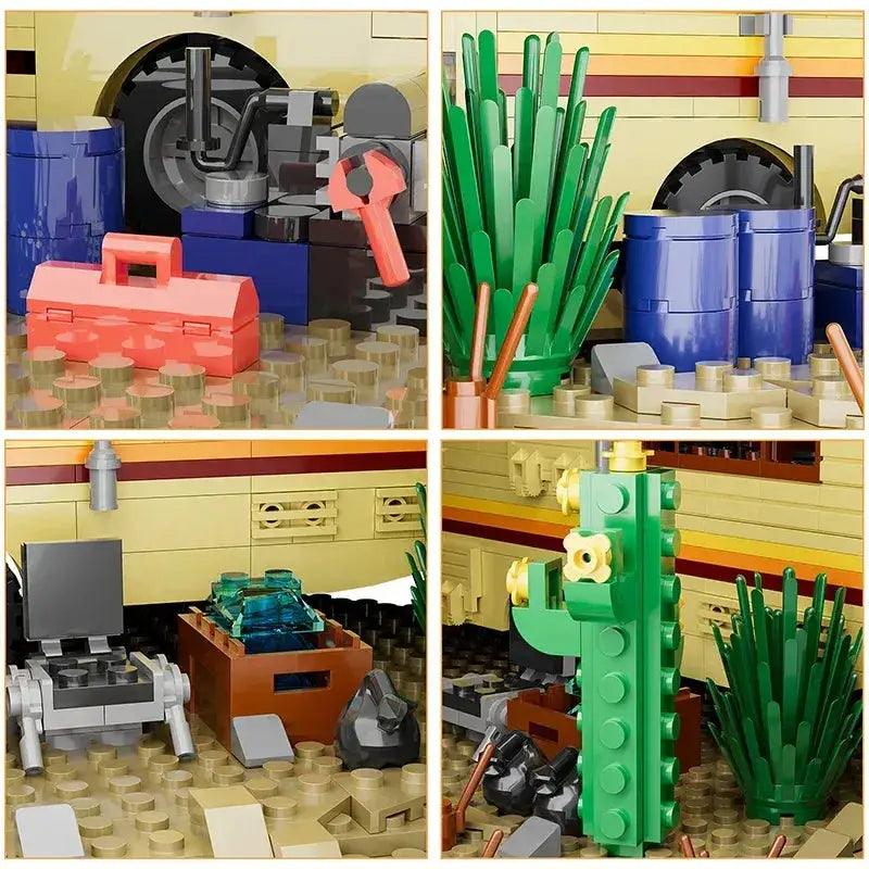  Premium Lego Compatible Block Set 4 Camper Toyland EU -  ToylandEU™
