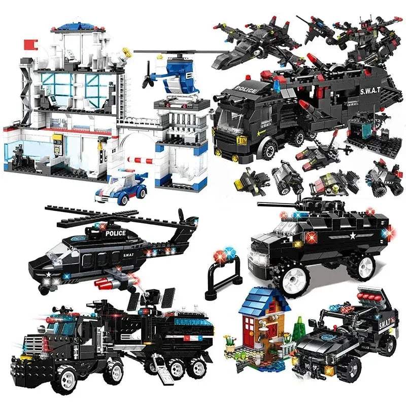  Premium Lego Compatible Blocks Set 4 Vehicle Toyland EU -  ToylandEU™