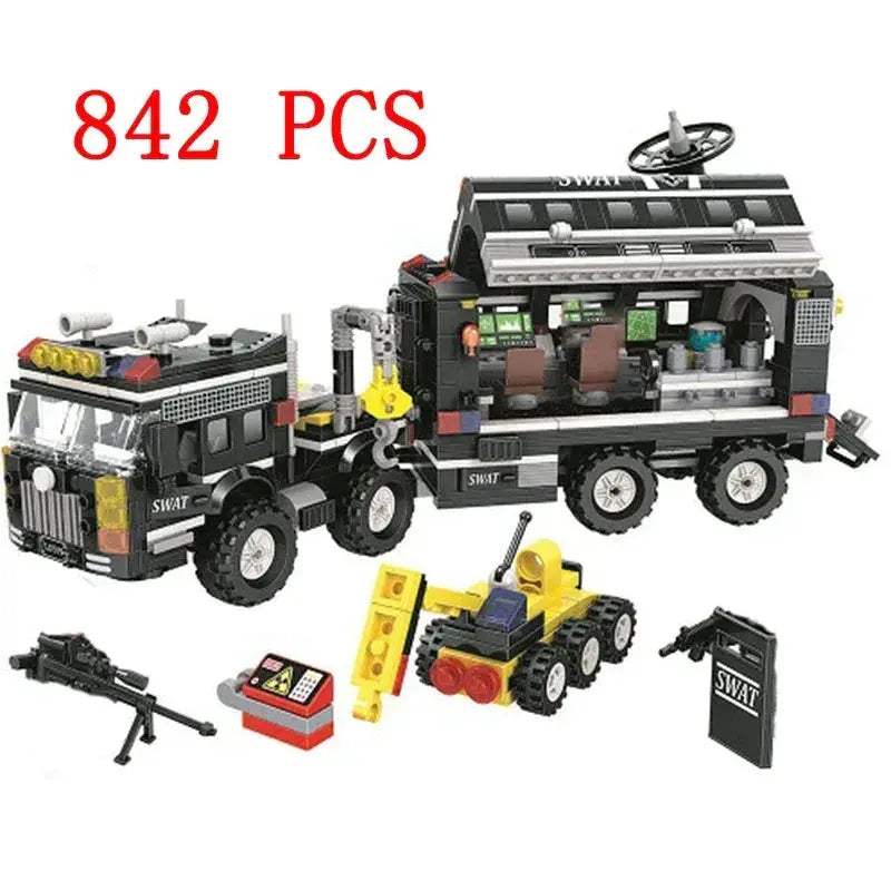  Premium Lego Compatible Blocks Set 4 Vehicle Toyland EU -  ToylandEU™
