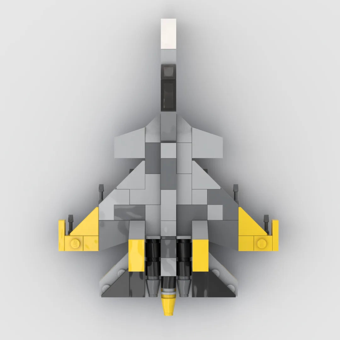 Premium Lego Compatible Building Block Set Su27sk Yellow Heavy Combat Aircraft Model For Aviation Enthusiasts - ToylandEU