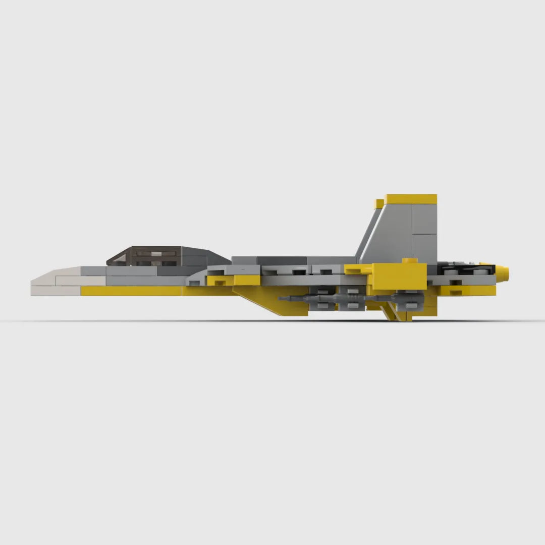 Premium Lego Compatible Building Block Set Su27sk Yellow Heavy Combat Aircraft Model For Aviation Enthusiasts - ToylandEU