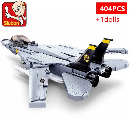 Premium Lego Compatible F14 Tomcat Fighter Educational Building Blocks For Boys And Girls - ToylandEU