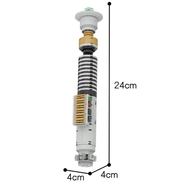 Premium Lego Compatible Lightsaber Hilt Building Blocks Set For 12 Plus Fans - ToylandEU