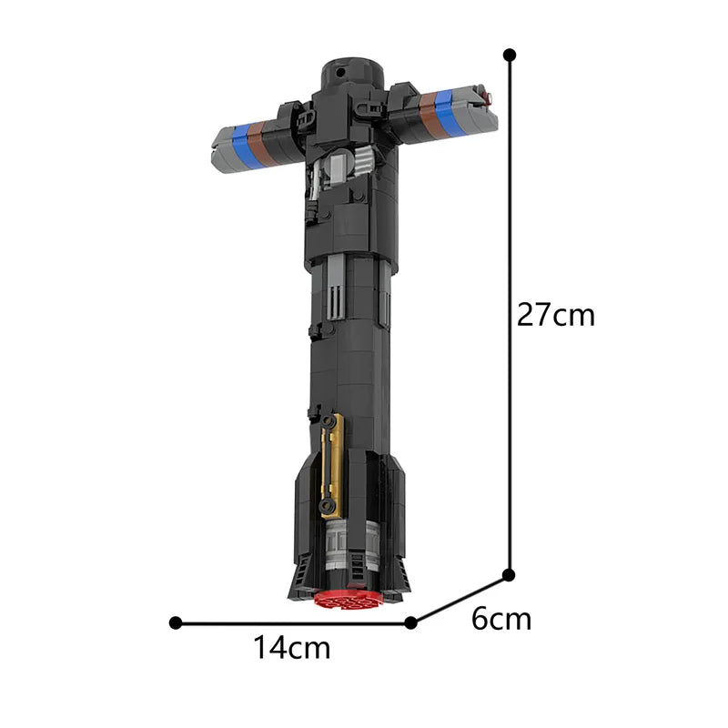 Premium Lego Compatible Lightsaber Hilt Building Blocks Set For 12 Plus Fans - ToylandEU