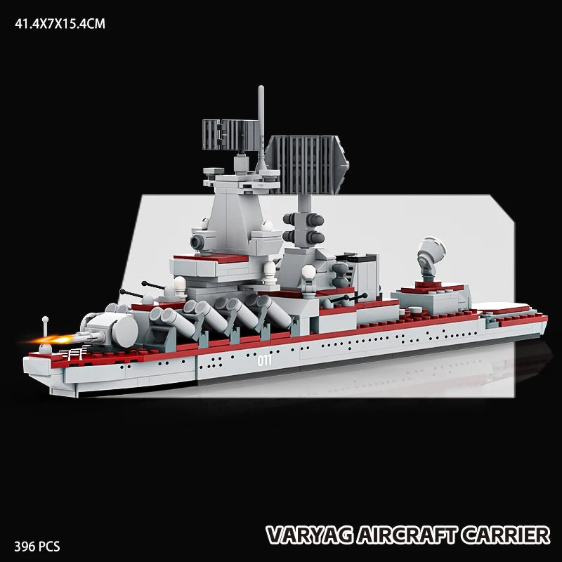Premium Lego Compatible Military Ship Blocks Assembled Type 081 Mine Countermeasures Gift For Military Enthusiasts - ToylandEU