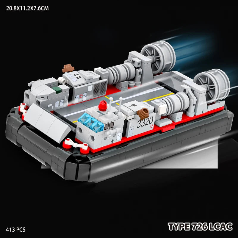 Premium Lego Compatible Military Ship Blocks Assembled Type 081 Mine Countermeasures Gift For Military Enthusiasts - ToylandEU