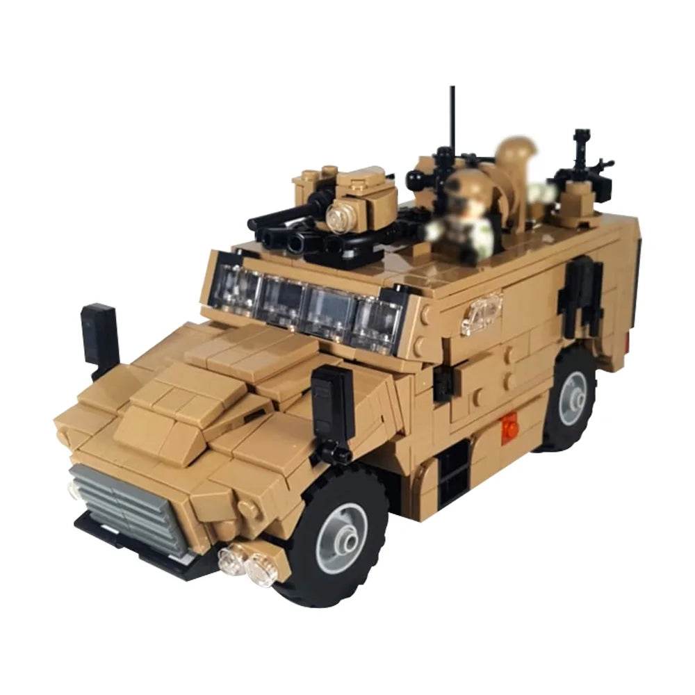 Premium Lego Compatible Serval Armored Car Kit For Kids - ToylandEU