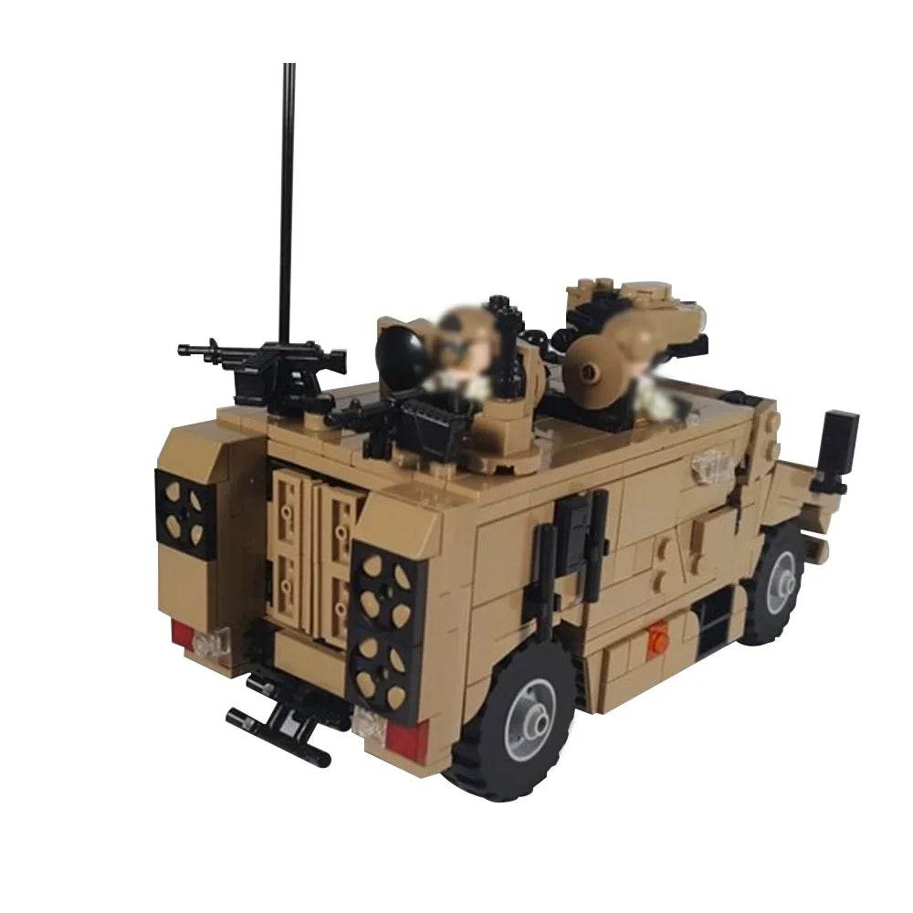 Premium Lego Compatible Serval Armored Car Kit For Kids - ToylandEU