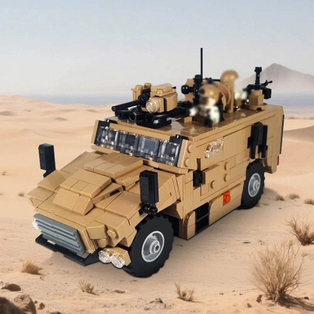 Premium Lego Compatible Serval Armored Car Kit For Kids - ToylandEU